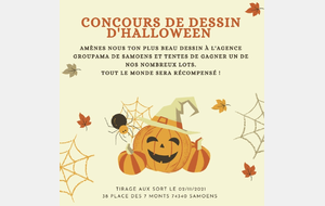 Concours de Dessin d'Halloween