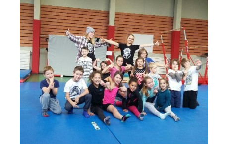 Stage de Hip Hop pour les 7 - 13 ans en Novembre dernier