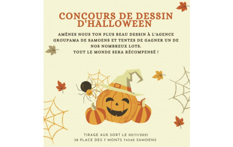 Concours de Dessin d'Halloween